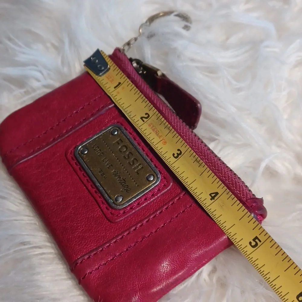 Fossil Lamb Leather ID HOLDER
